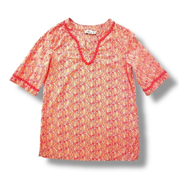 Vineyard Vines | Shell Print Tunic Top (M) - Picture 1 of 6